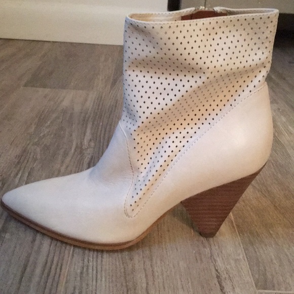 franco sarto perforated booties